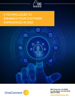 Whitepaper thumbnail for 5 Technologies to Enhance Your Customer Experiences in 2025